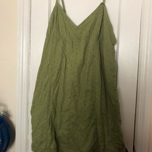 Green dress